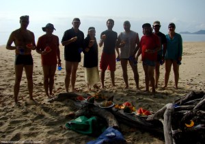El comando desayunando - Daintree National Park (Australia)