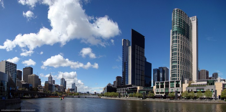 Panorámica de Melbourne (Australia)
