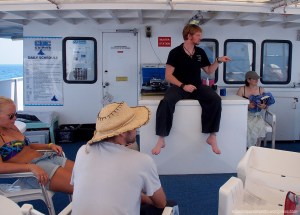 Sun Deck briefing - Kangaroo Explorer (Australia)