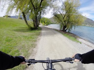 En bicicleta por Queenstown - New Zealand
