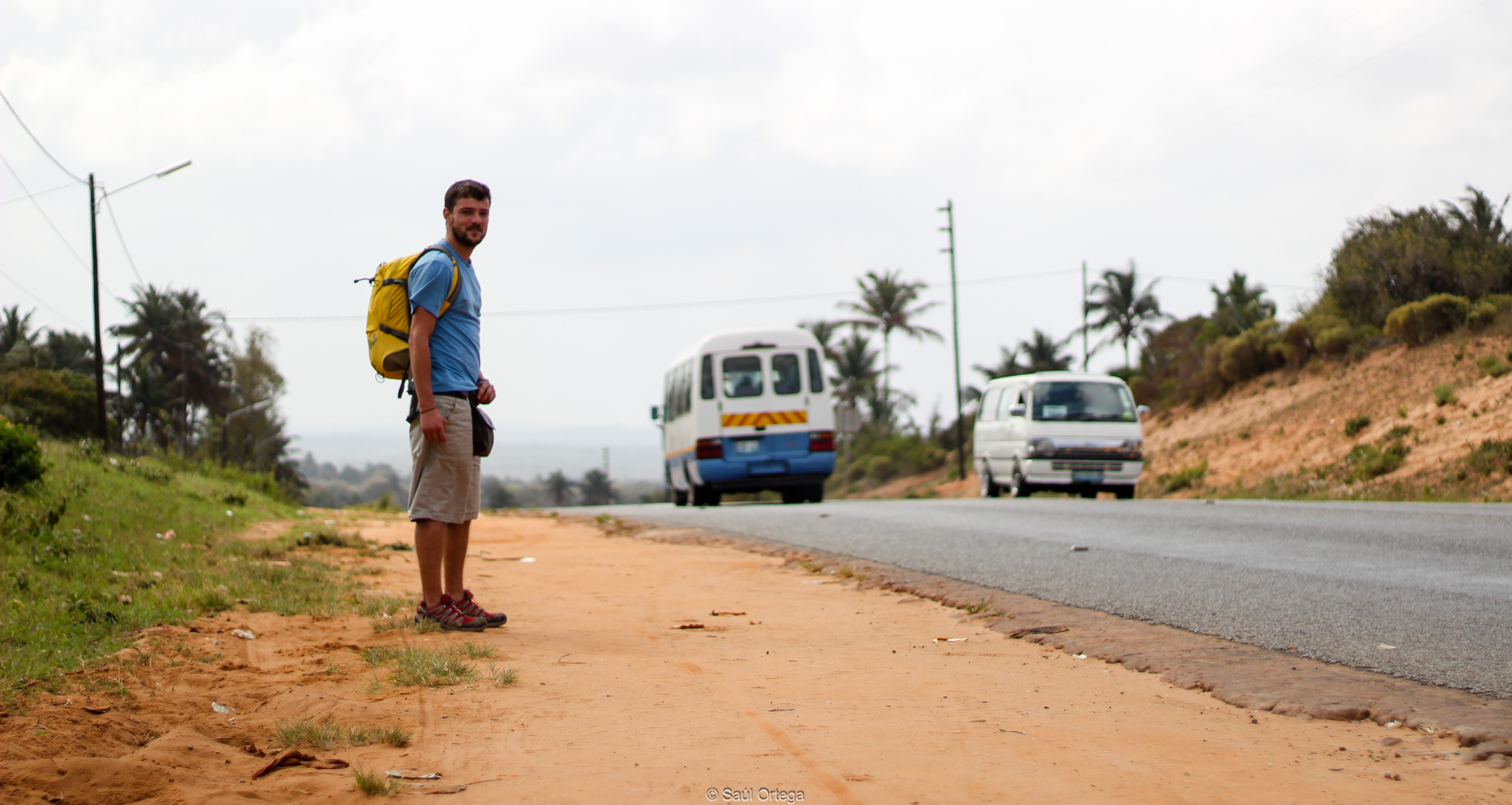 Miki perdido en Quissico (Mozambique)