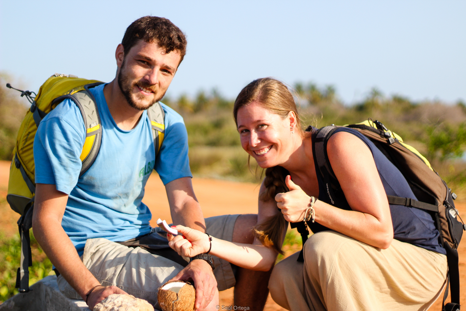 Abrir un coco (Mozambique)
