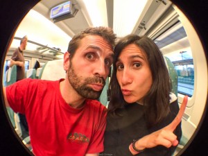 Peregrinos camino de Sarria