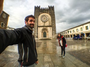 Peregrinos en Portomarín