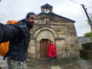 Peregrinos en Castromaior