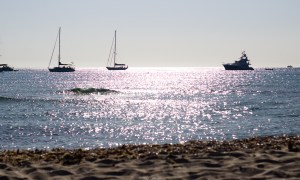 Vistas desde la playa de Illetes