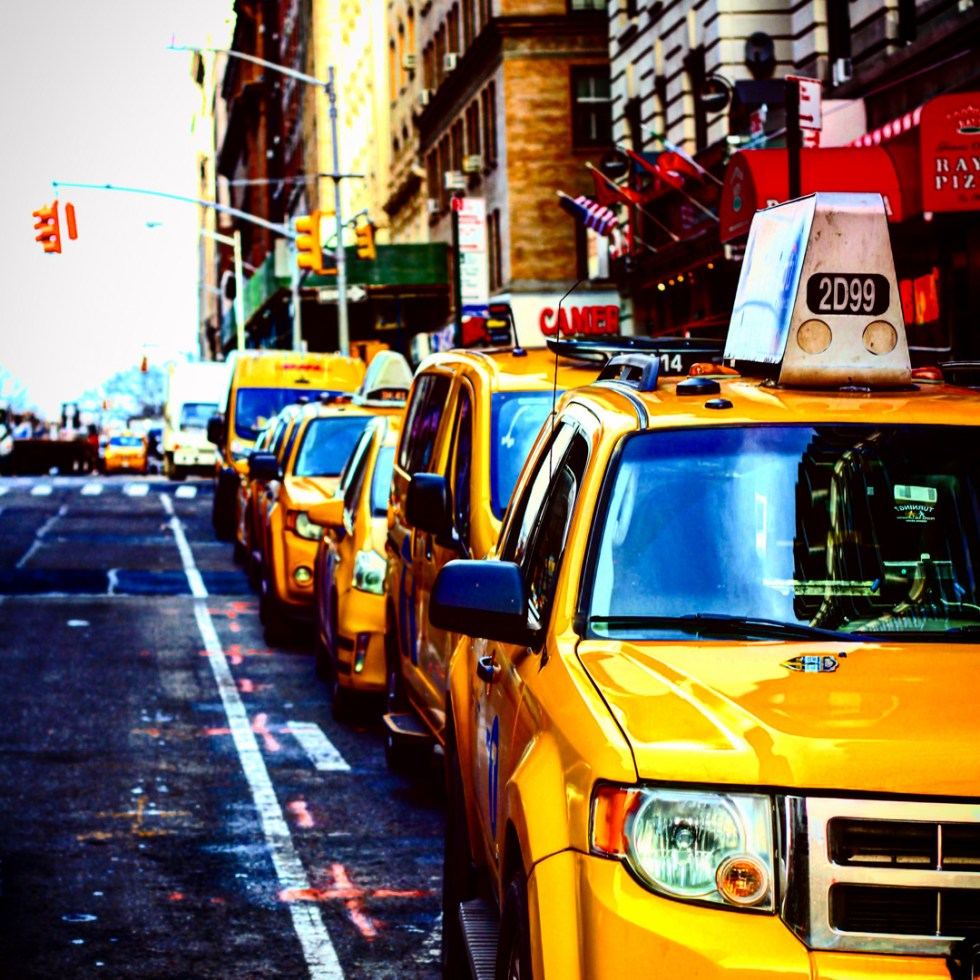 Taxis en Manhattan