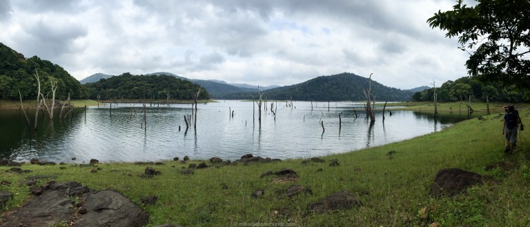 aisajes del parque nacional Periyar en Thekkady - Kerala - India